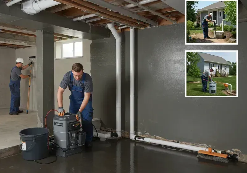 Basement Waterproofing and Flood Prevention process in Montgomery, MN